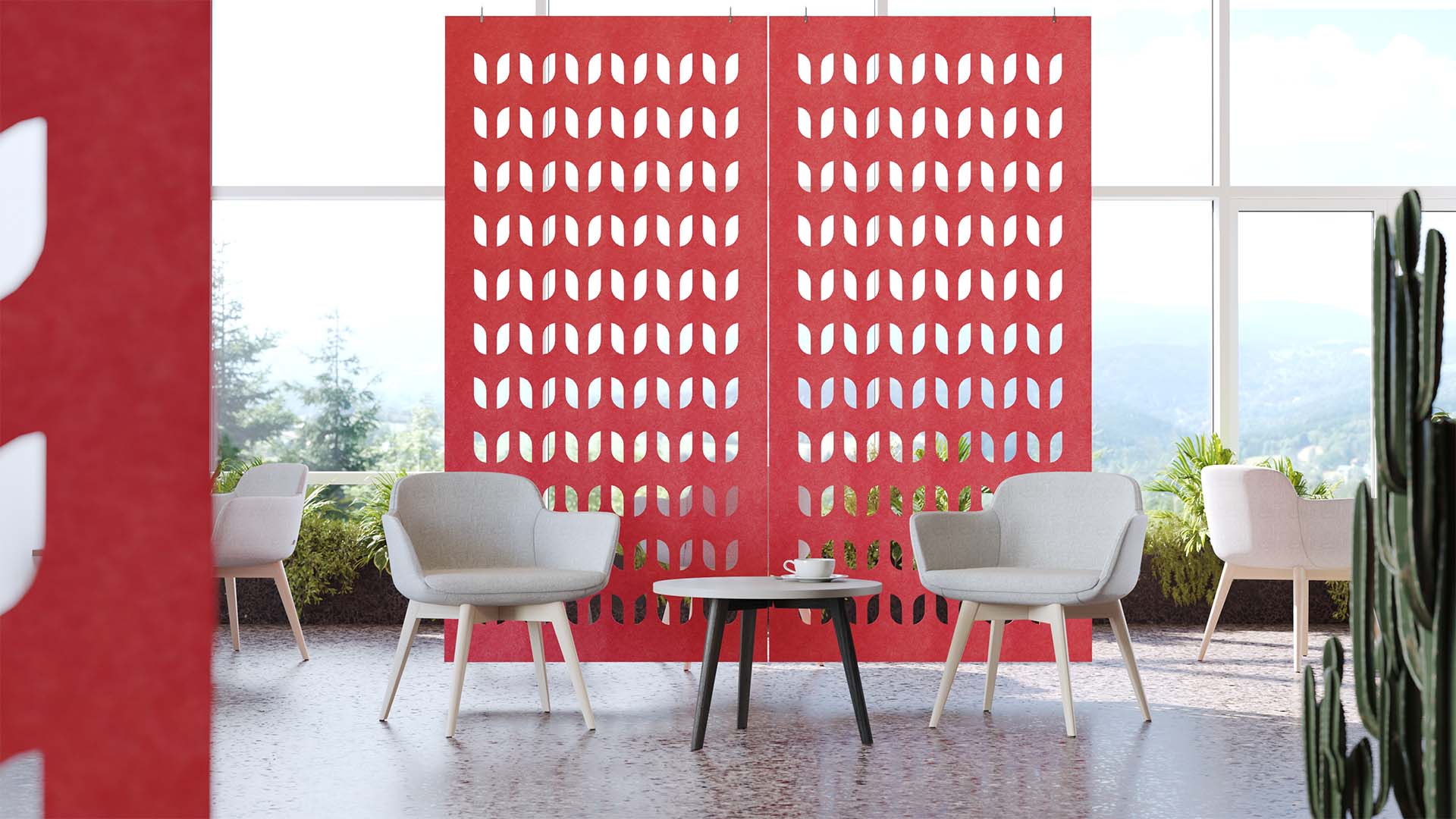 Narbutas Acoustic Artwork Panel Walls | Mammoth Office Furniture