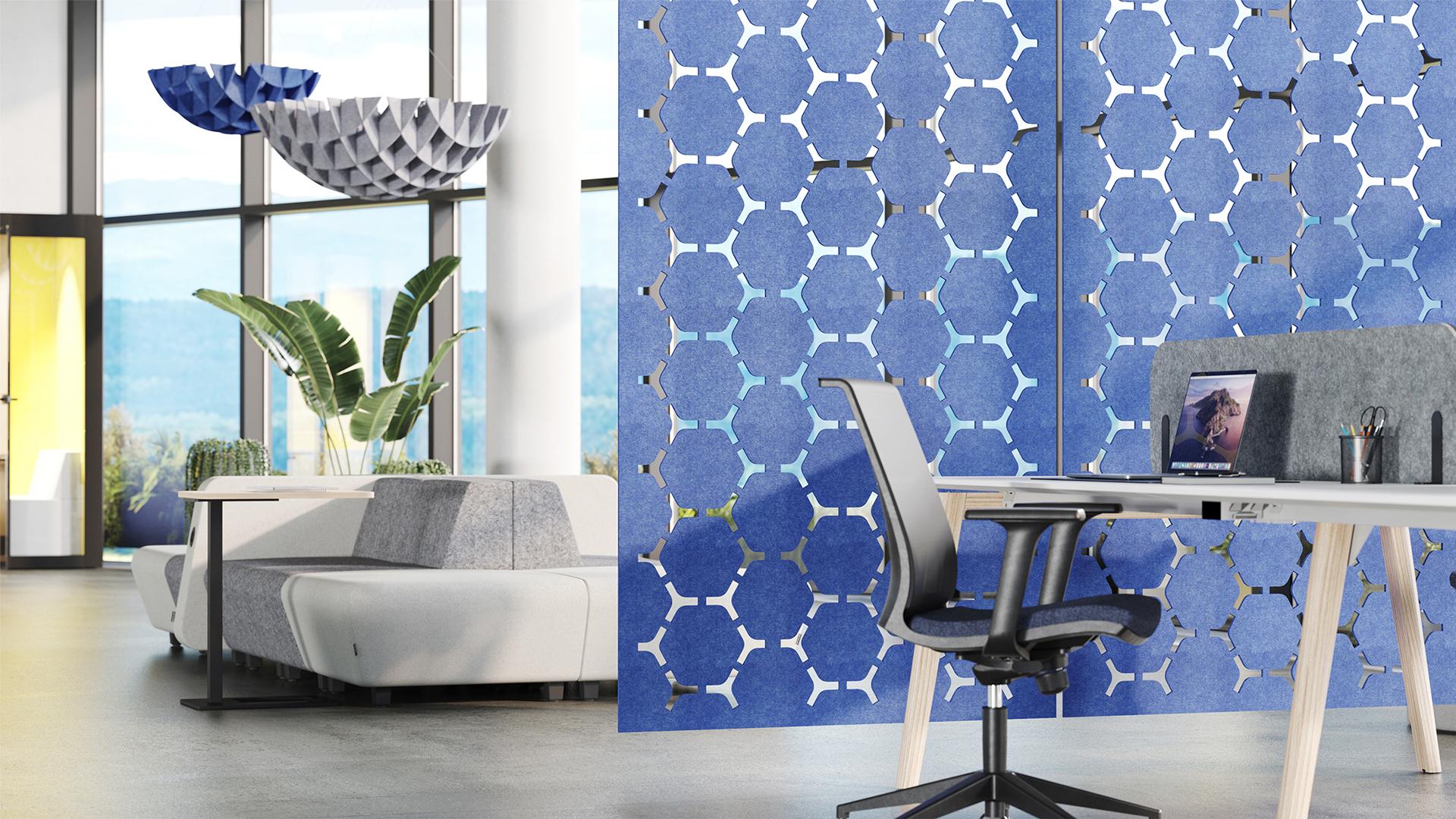 Narbutas Acoustic Artwork Panel Walls | Mammoth Office Furniture